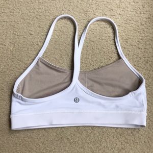 lululemon Flow Y Bra (Nulu) White Size 6